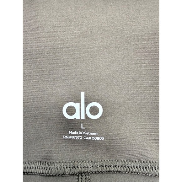 Alo Yoga High-Waist Airlift Leggings Bronze Brown Womens Large W5512R - Picture 4 of 8